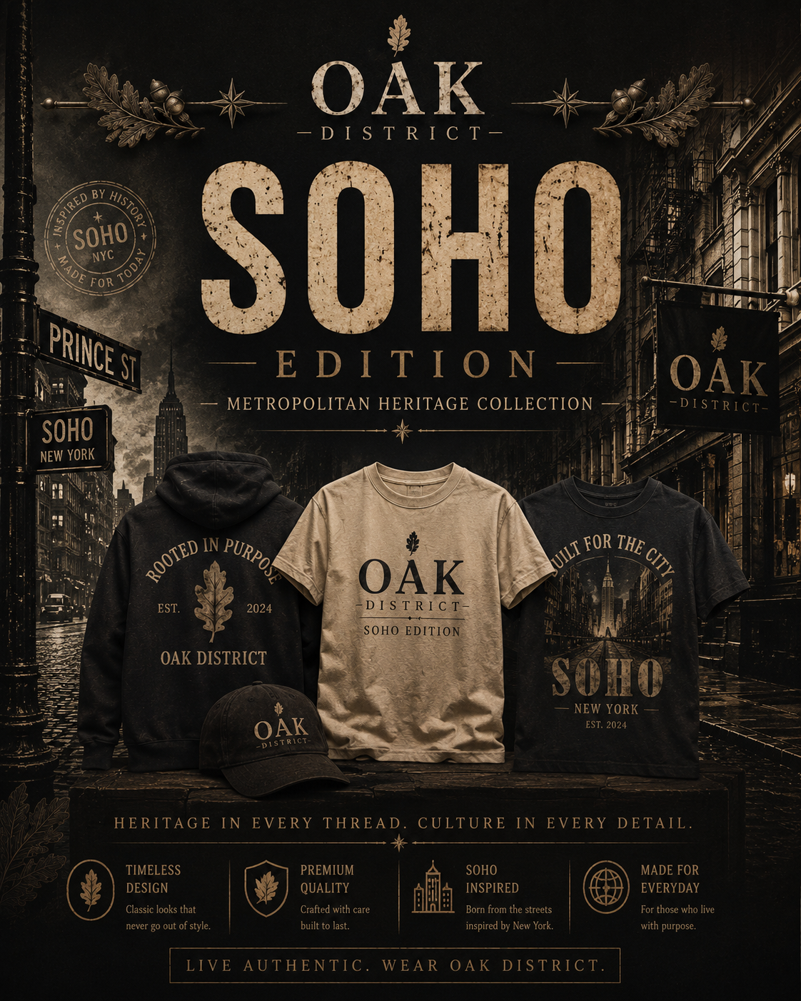 Oak District Soho Edition – Metropolitan Heritage Collection