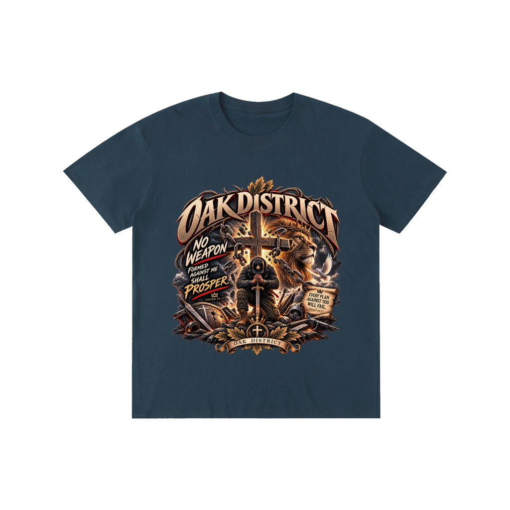 Oak District — No Weapon Shall Prosper Unisex T-Shirt