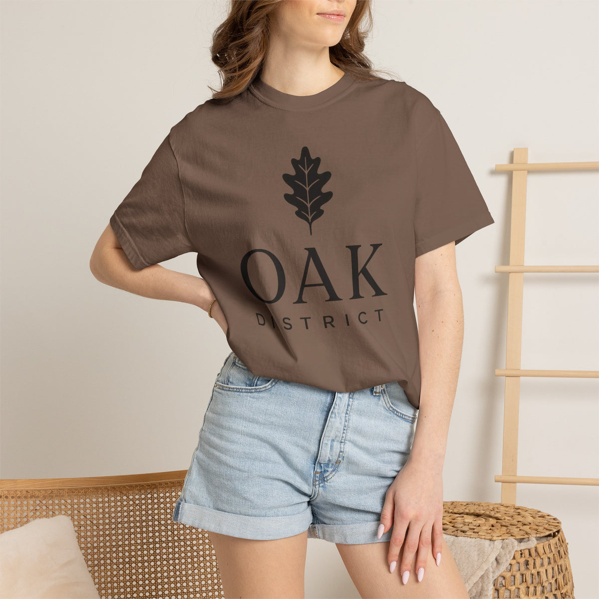 Oak District - Unisex Garment-Dyed T-shirt