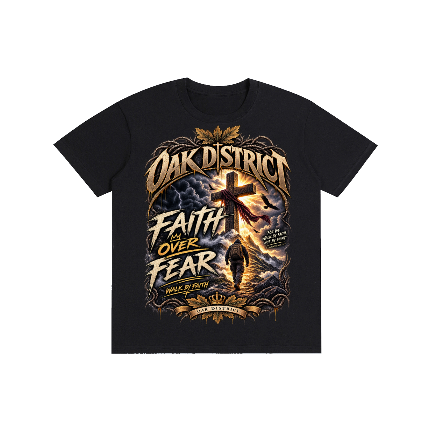Oak District — Faith Over Fear Unisex T-Shirt