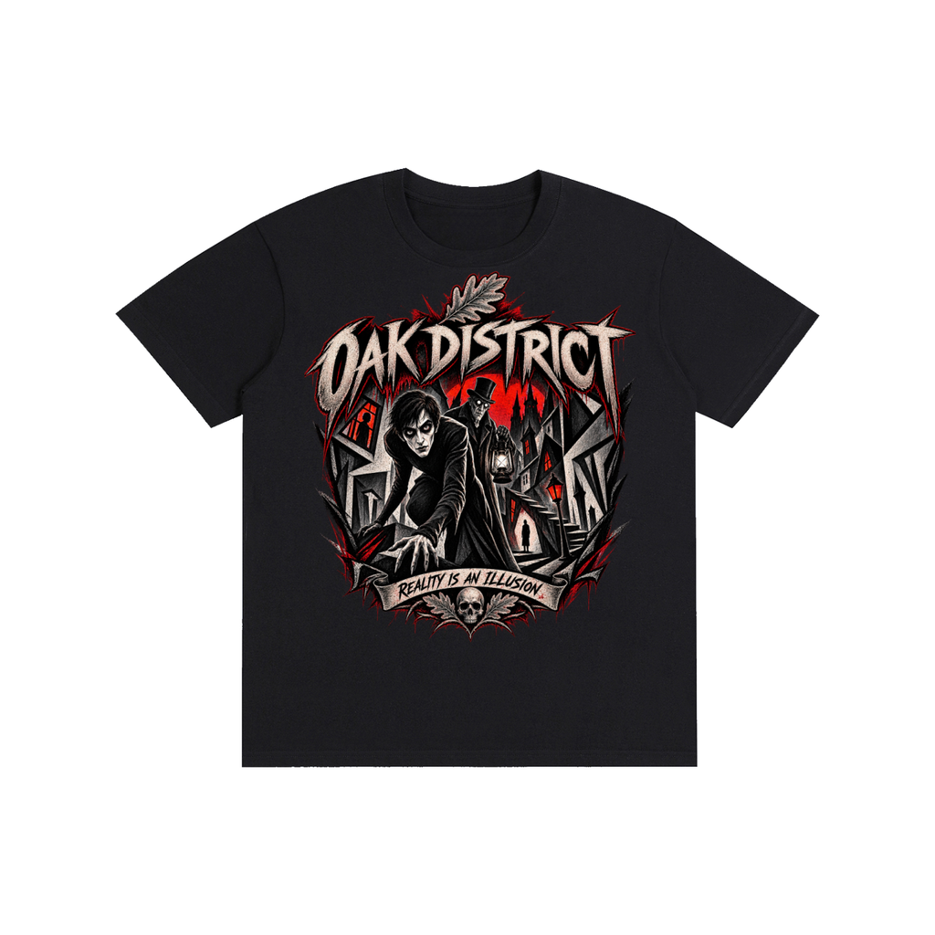 Oak District — The Cabinet of Dr. Caligari (1920) — vintage Unisex T-Shirt