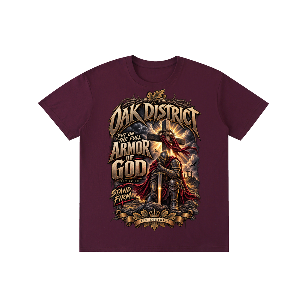 Oak District — Armor of God Stand Firm Unisex T-Shirt