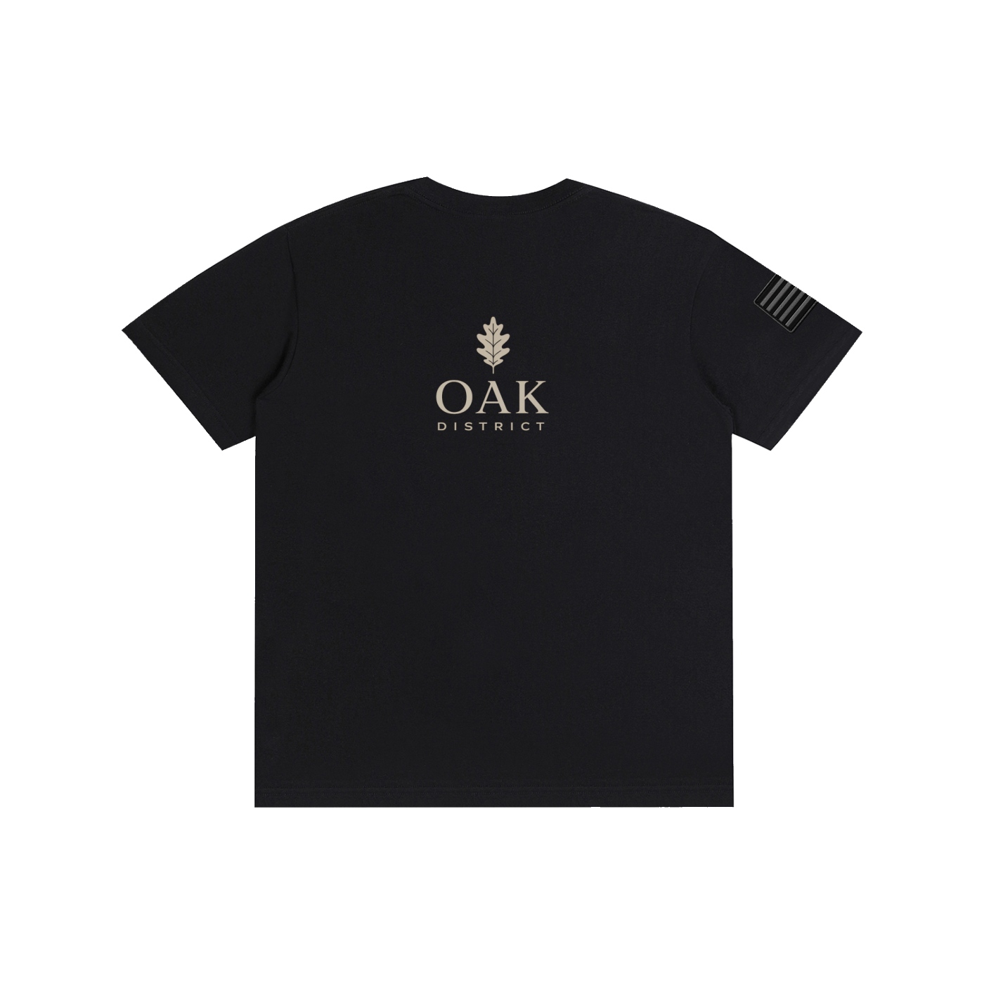 Oak District Veterans “Not for Glory, But for Others” Unisex T-Shirt – Blackout Military Eagle Graphic Tee