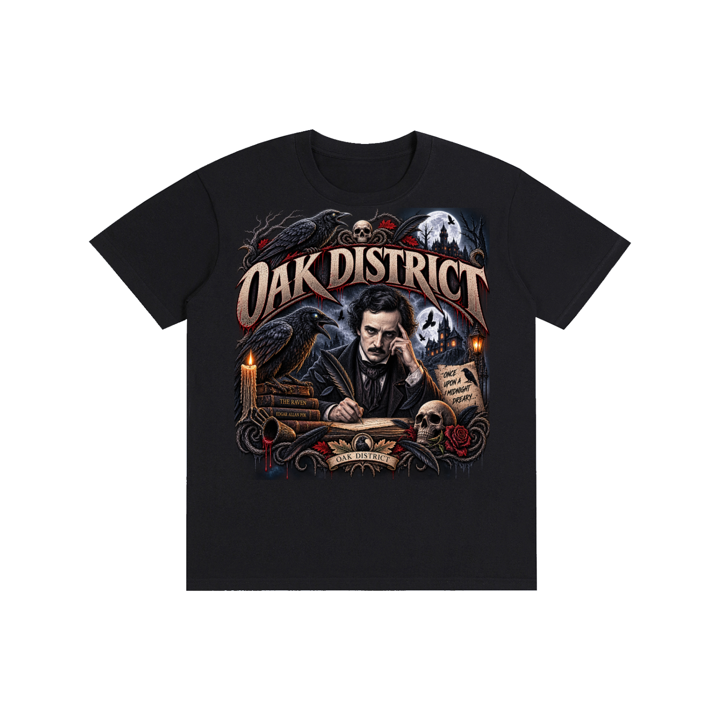 Oak District — The Raven Nevermore Unisex T-Shirt