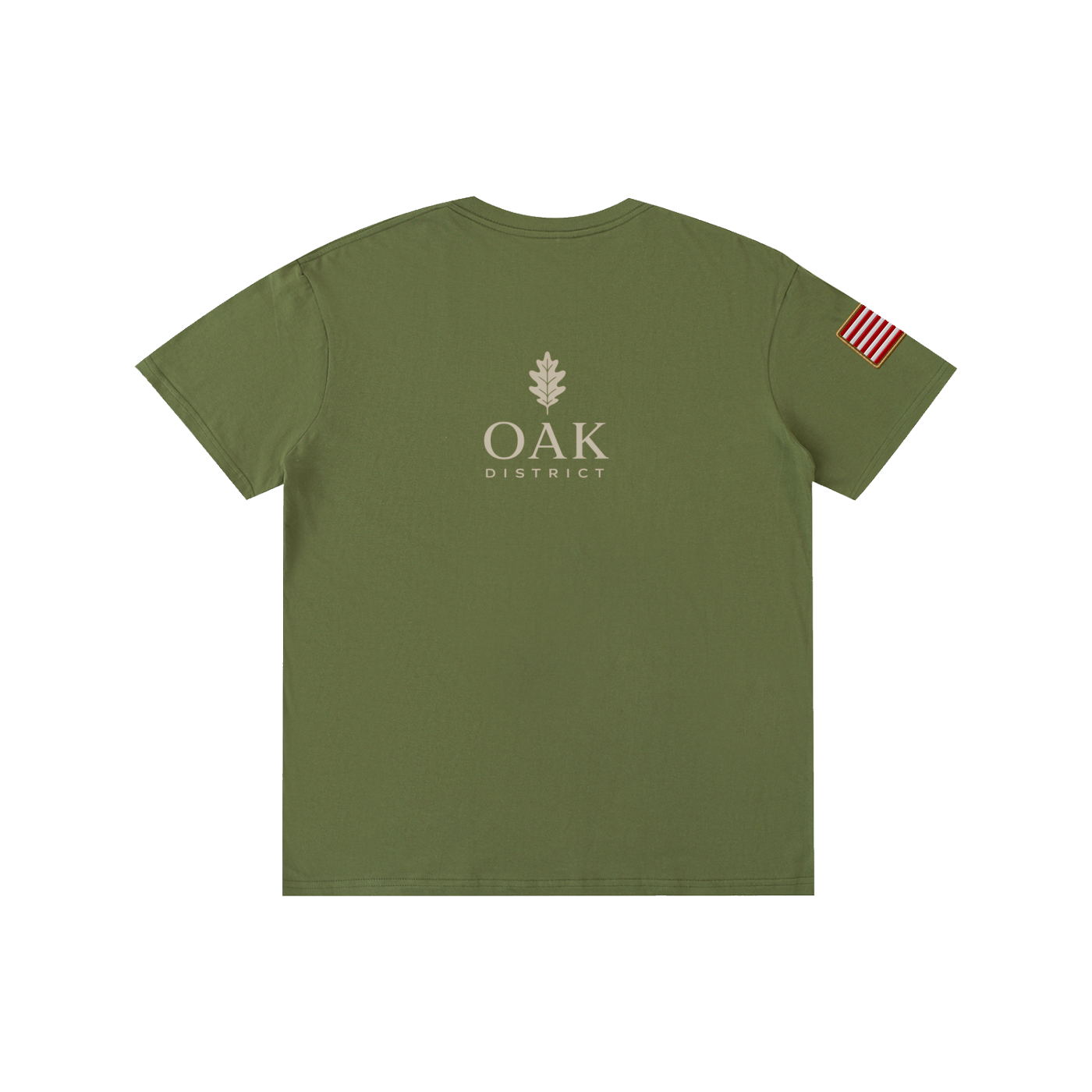 Oak District Veterans Day “Honoring All Who Served” Unisex T-Shirt – American Eagle & Flag Patriotic Graphic Tee
