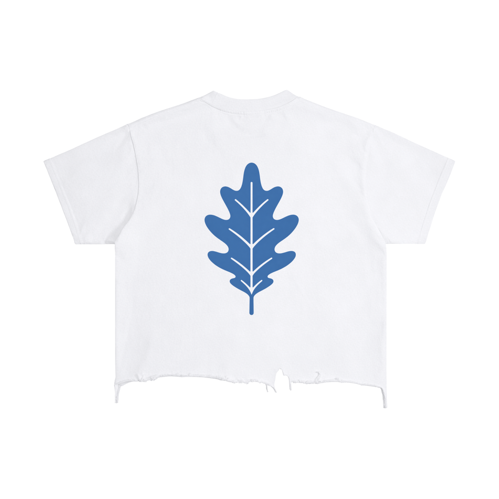 Vintage Wash Boxy Distressed Hem T-Shirt
