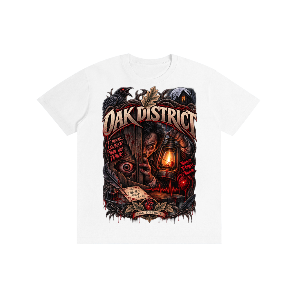 Oak District — The Tell-Tale Heart — vintage Unisex T-Shirt