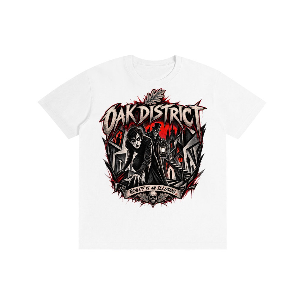 Oak District — The Cabinet of Dr. Caligari (1920) — vintage Unisex T-Shirt
