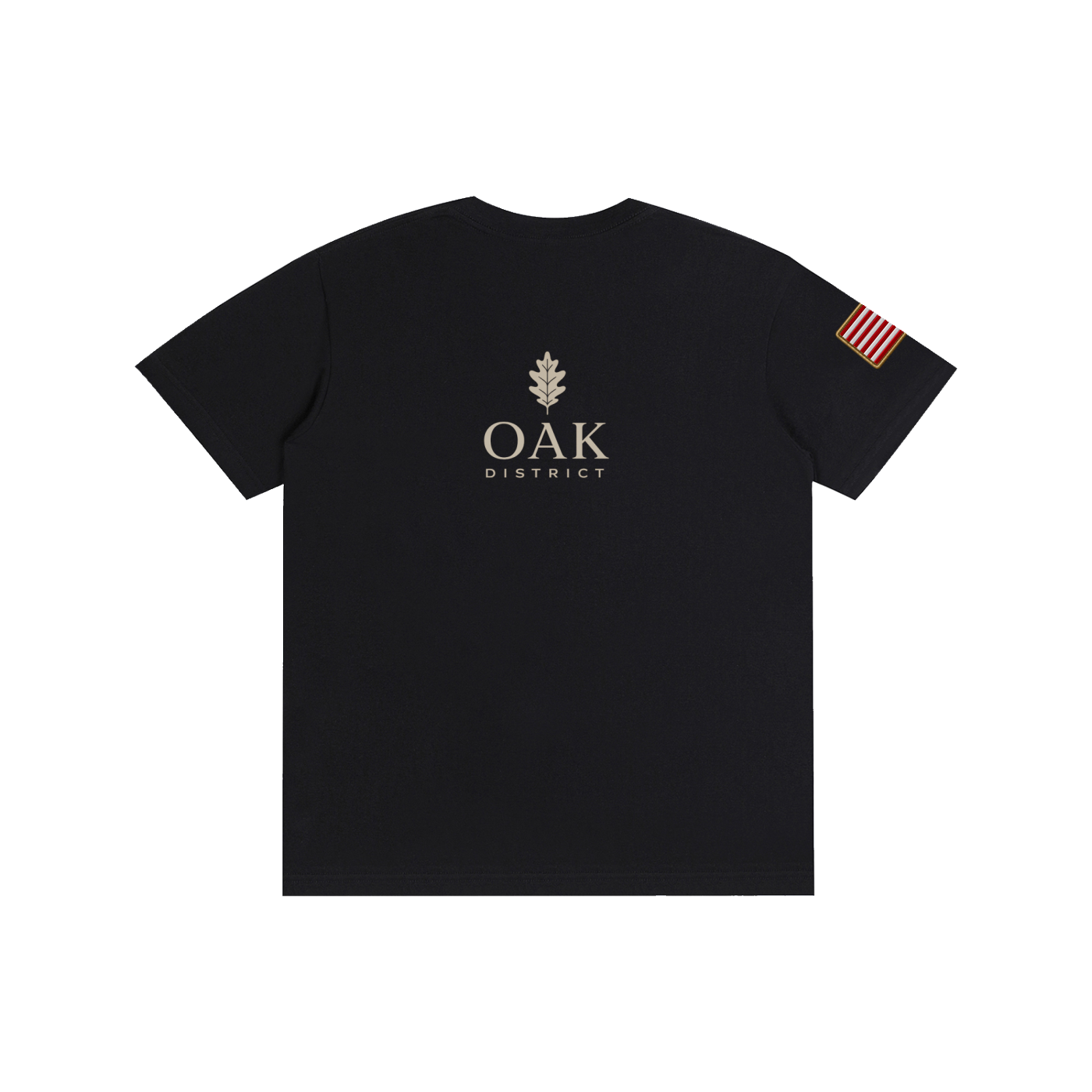 Oak District Veterans Day “Honoring All Who Served” Unisex T-Shirt – American Eagle & Flag Patriotic Graphic Tee