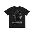 Oak District Veterans “Not for Glory, But for Others” Unisex T-Shirt – Blackout Military Eagle Graphic Tee